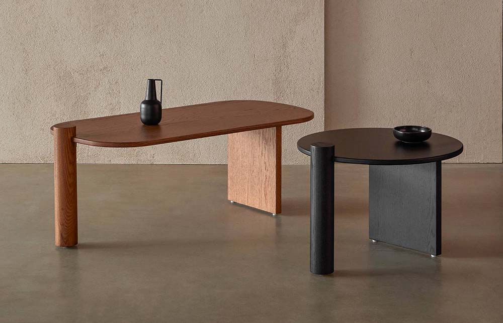 Holz-Couchtisch von Exportjunk
